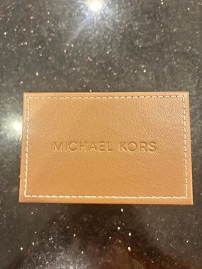 Michael Kors Black and Silver watch